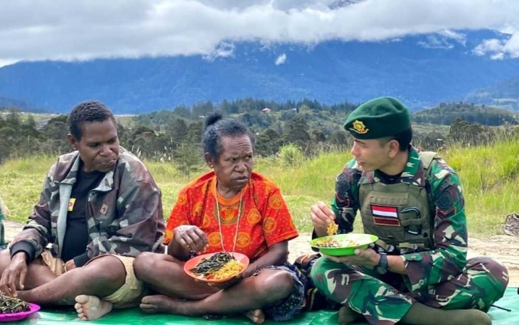 Minggu Kasih, Satgas Buaya Putih Tebarkan Kebaikan