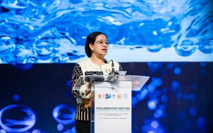 Tutup Forum Parlemen WWF, Puan Ingatkan Harapan Generasi Muda Soal Akses Air Bersih