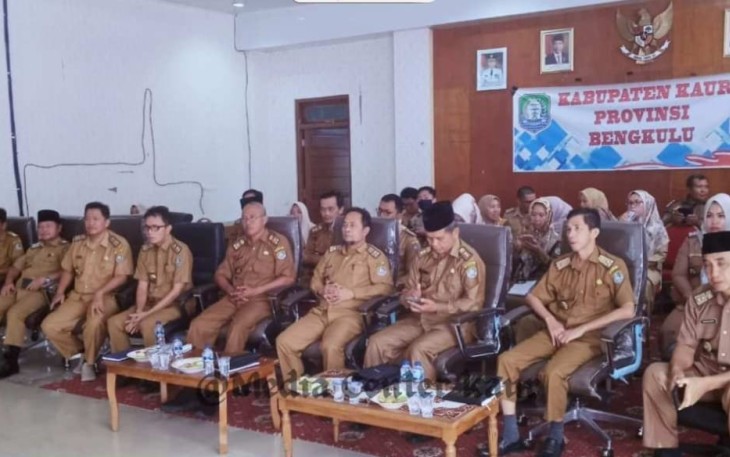 Pencapaian Kinerja dan Tepat Sasaran, Pemda Kaur Ikuti Meeting Evaluasi AKIP dan ZI Tahun&nbsp;2024