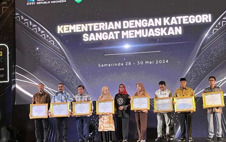 Kemendes PDTT Raih Penghargaan Kearsipan Kategori Sangat&nbsp;Memuaskan