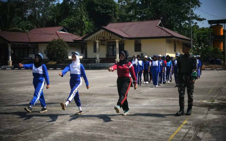 Satgas Yonzipur 5/ABW Bentuk Pemuda Berprestasi Melalui Seleksi&nbsp;Paskibraka
