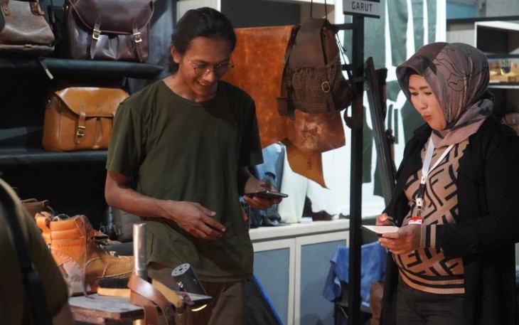 Tujuh Brand Produk Kulit RPB Garut Jadi Primadona di Indonesia Clothing Summit&nbsp;2024