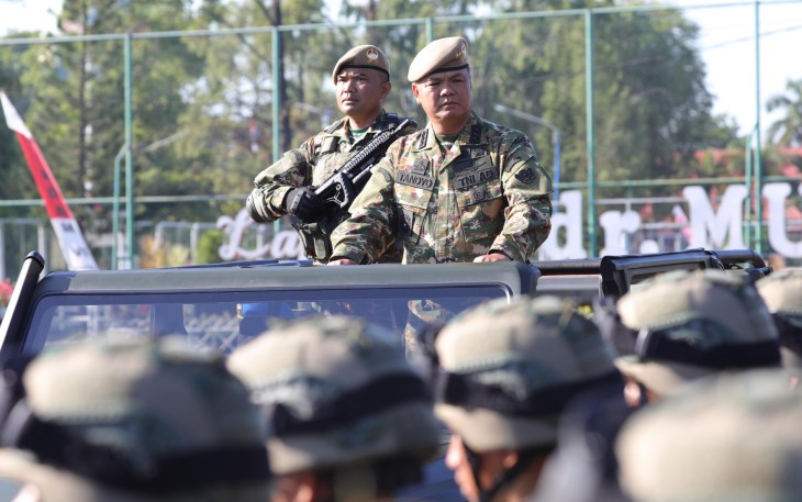 Wakasad Pimpin Upacara Penetapan Komcad 2024