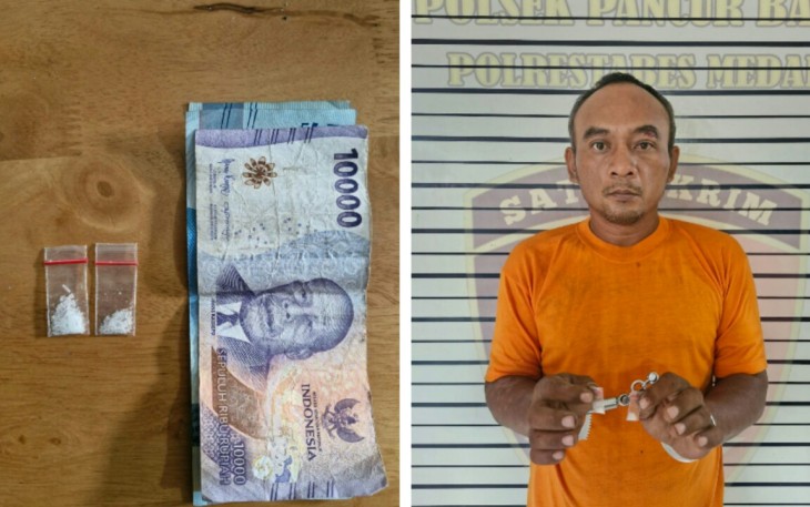 JFA Pengedar Sabu Dibekuk Tim URC Polsek Pancur Batu