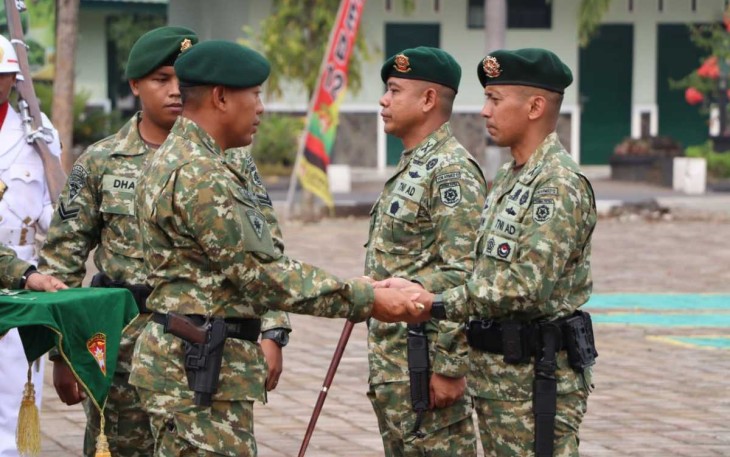 Danmenarmed 2 Kostrad Pimpin Sertijab Danyonarmed 12 Kostrad Angicipi Yudha