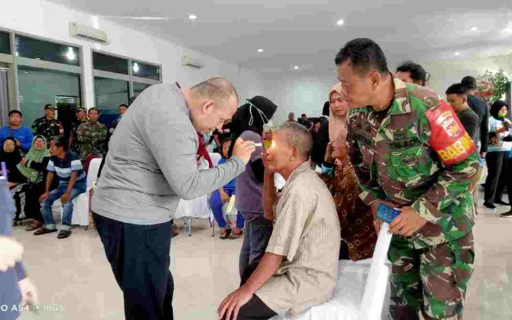 Bakti Sosial Operasi Katarak Bagi Masyarakat Kurang Mampu