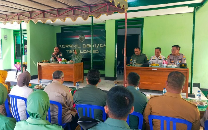 Tatap Muka Bersama Kepala Desa, Ini Pesan Dandim 0801/Pacitan Saat Kunker