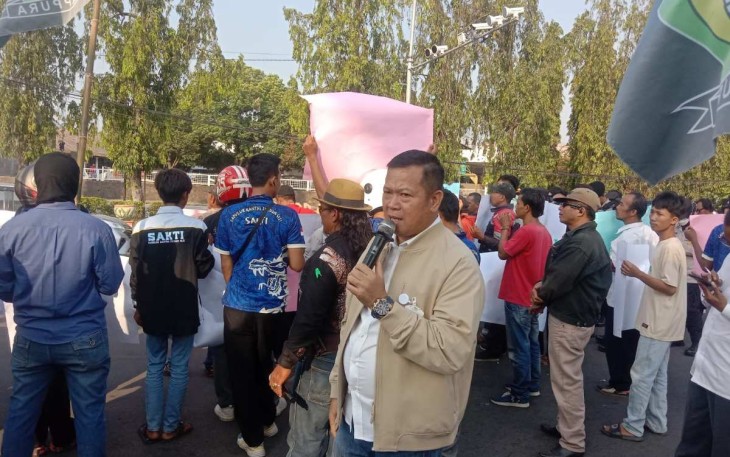 LSM Gappura bersama GMPB Gelar Aksi Damai, Cegah Pemimpin Dinasti&nbsp;Korupsi